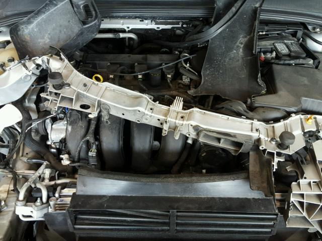 1FADP3F29FL327324 - 2015 FORD FOCUS SE SILVER photo 7