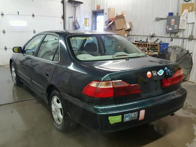 1HGCG5658WA158387 - 1998 HONDA ACCORD EX GREEN photo 3