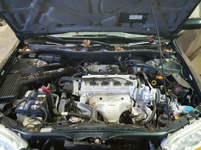 1HGCG5658WA158387 - 1998 HONDA ACCORD EX GREEN photo 7