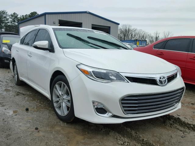 4T1BK1EB5FU185677 - 2015 TOYOTA AVALON XLE WHITE photo 1