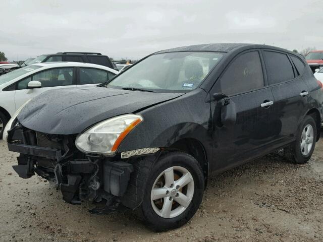 JN8AS5MT5AW014530 - 2010 NISSAN ROGUE S BLACK photo 2