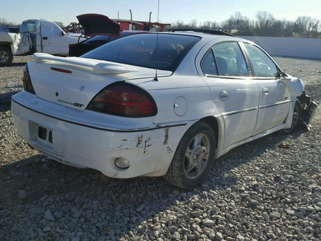 1G2NW52E12M573659 - 2002 PONTIAC GRAND AM G WHITE photo 4