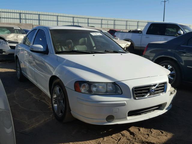 YV1RS592872600289 - 2007 VOLVO S60 2.5T WHITE photo 1