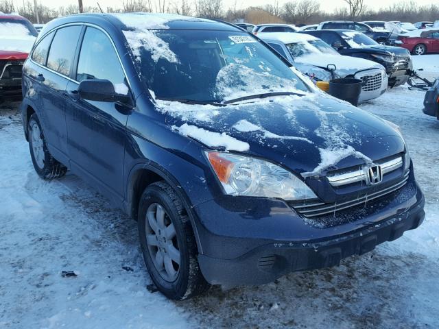 5J6RE48538L045874 - 2008 HONDA CR-V EX BLUE photo 1