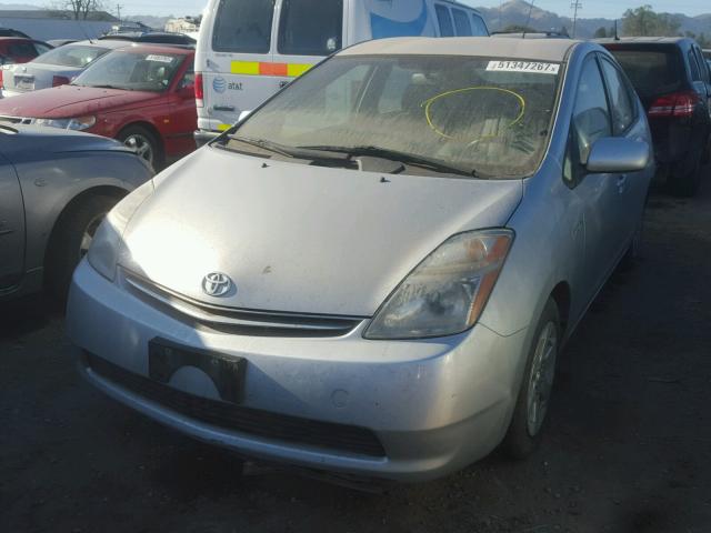 JTDKB20U093483759 - 2009 TOYOTA PRIUS SILVER photo 2