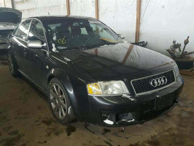 WUAPV64B44N901348 - 2004 AUDI RS6 BLACK photo 1