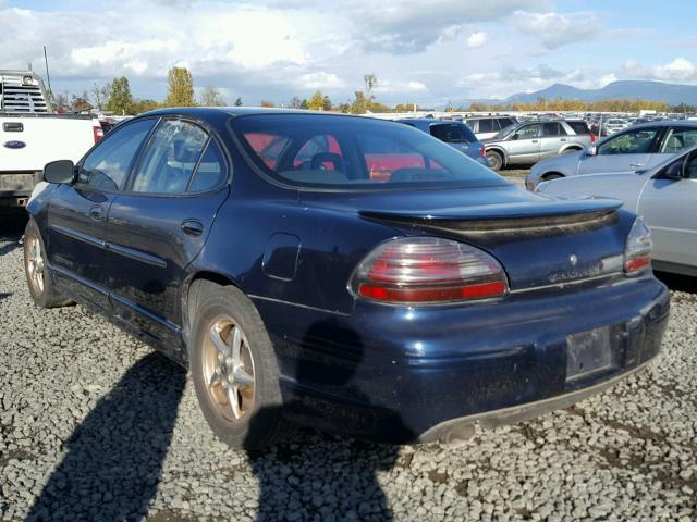 1G2WP52KX3F129614 - 2003 PONTIAC GRAND PRIX BLUE photo 3