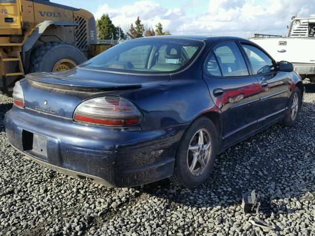 1G2WP52KX3F129614 - 2003 PONTIAC GRAND PRIX BLUE photo 4