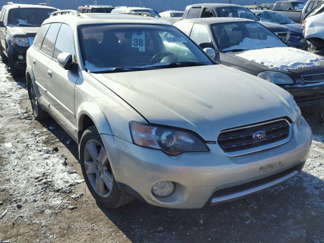 4S4BP86C654359191 - 2005 SUBARU LEGACY OUT TAN photo 1