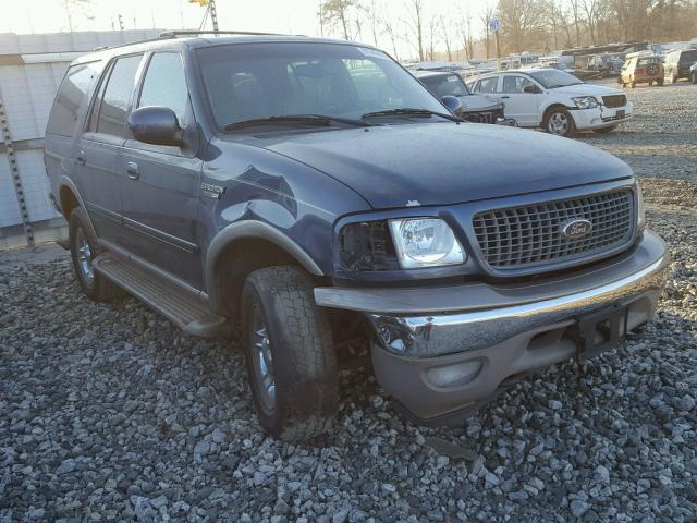 1FMPU18L22LA37930 - 2002 FORD EXPEDITION BLUE photo 1