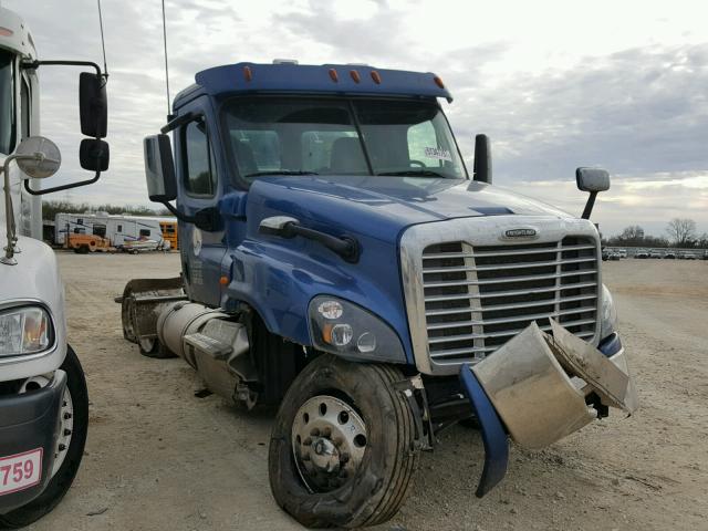 3AKJGED55GSHF5815 - 2016 FREIGHTLINER CASCADIA 1 BLUE photo 1