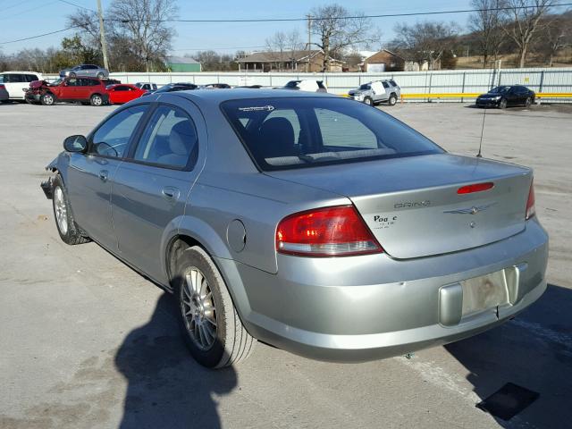 1C3EL46X65N531050 - 2005 CHRYSLER SEBRING SILVER photo 3