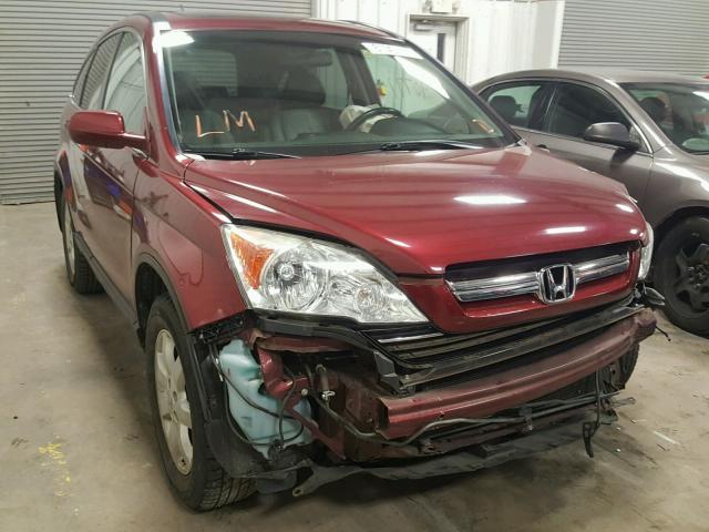 5J6RE38769L022280 - 2009 HONDA CR-V EXL RED photo 1