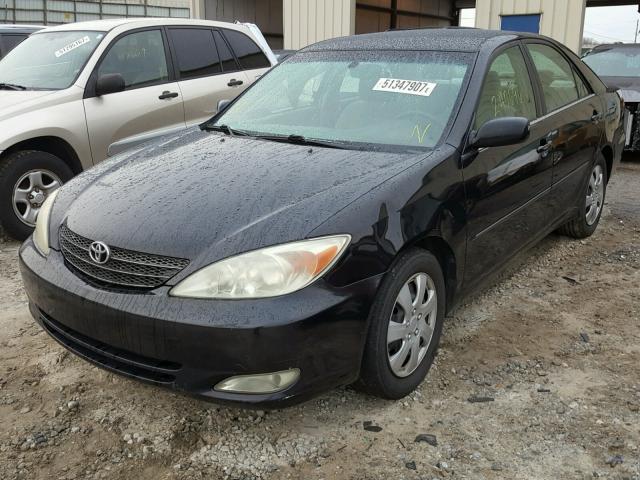 4T1BE32K13U144269 - 2003 TOYOTA CAMRY LE BLACK photo 2