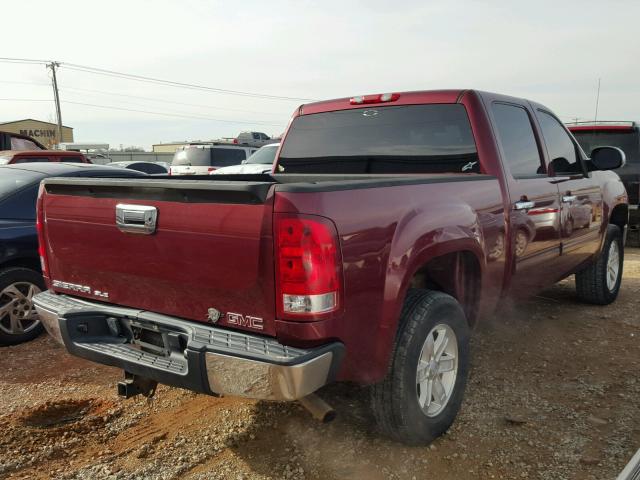 3GTEK13JX8G219937 - 2008 GMC SIERRA K15 MAROON photo 4