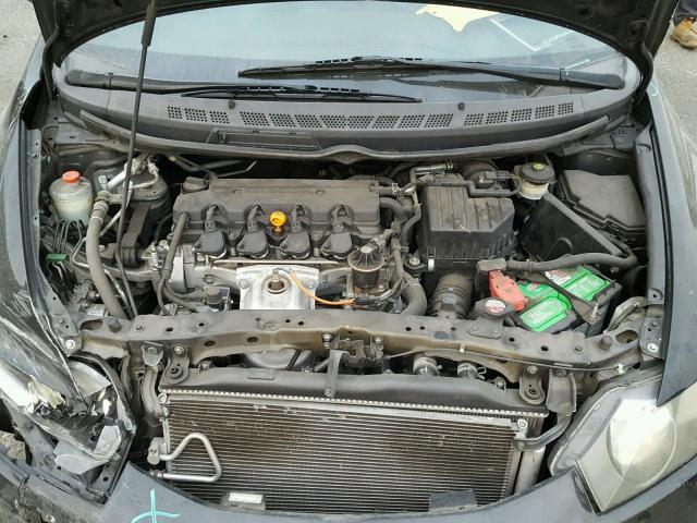 19XFA16839E017924 - 2009 HONDA CIVIC EX შავი ფოტო 7