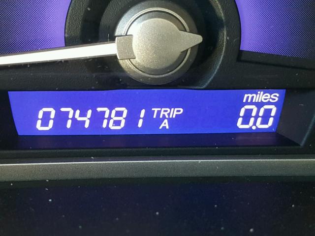 19XFA16839E017924 - 2009 HONDA CIVIC EX შავი ფოტო 8