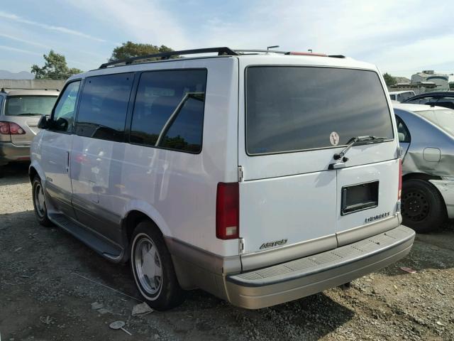 1GNDM19W91B121402 - 2001 CHEVROLET ASTRO WHITE photo 3