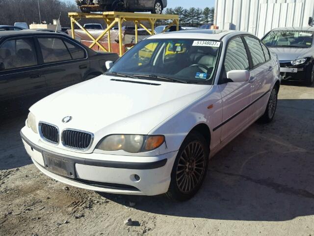 WBAEU33423PM58139 - 2003 BMW 325 XI WHITE photo 2