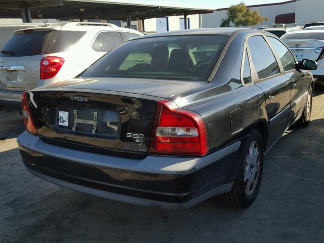 YV1TS94D8Y1070645 - 2000 VOLVO S80 BLACK photo 4