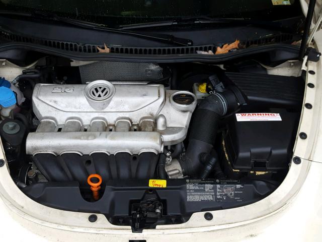 3VWSF31Y76M320657 - 2006 VOLKSWAGEN NEW BEETLE 奶油色 照片 7