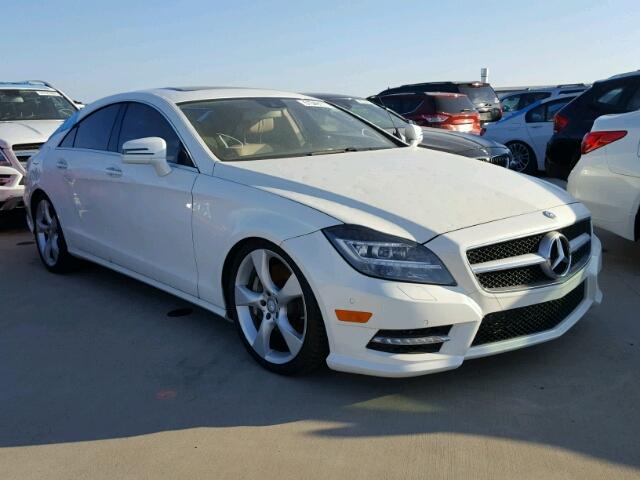 WDDLJ7DB3EA123734 - 2014 MERCEDES-BENZ CLS 550 WHITE photo 1