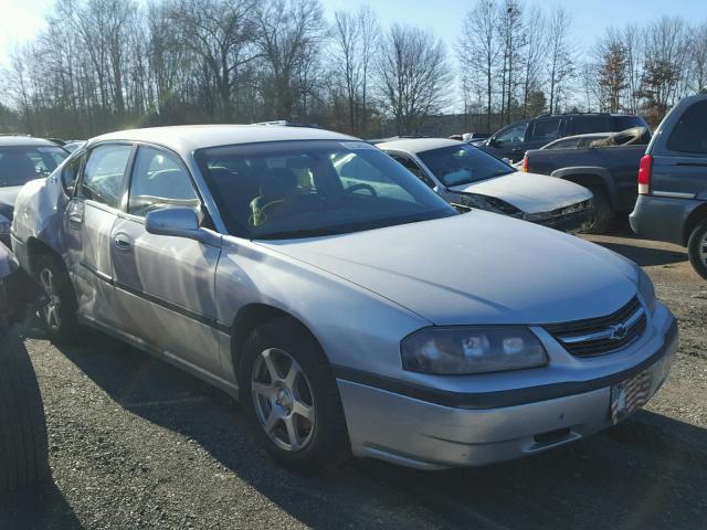 2G1WF52E819163011 - 2001 CHEVROLET IMPALA SILVER photo 1