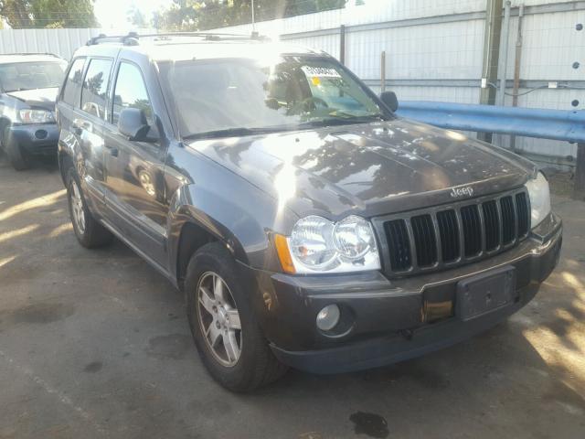 1J4HR48N25C642218 - 2005 JEEP GRAND CHER GRAY photo 1