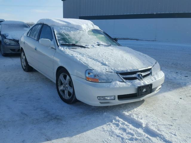 19UUA56873A015586 - 2003 ACURA 3.2TL TYPE WHITE photo 1