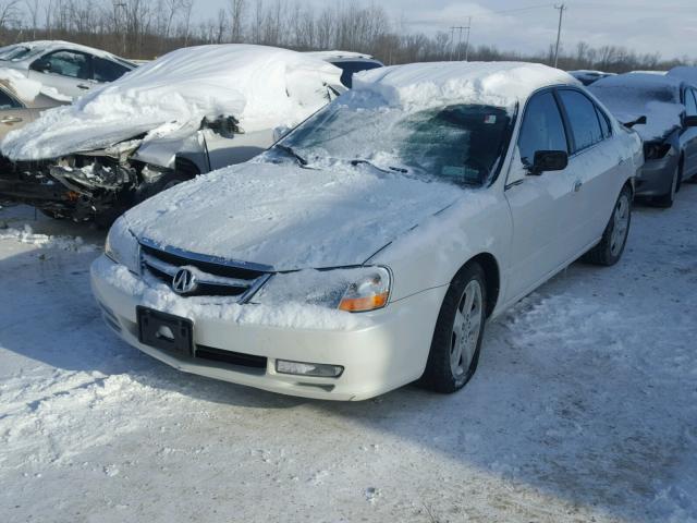 19UUA56873A015586 - 2003 ACURA 3.2TL TYPE WHITE photo 2