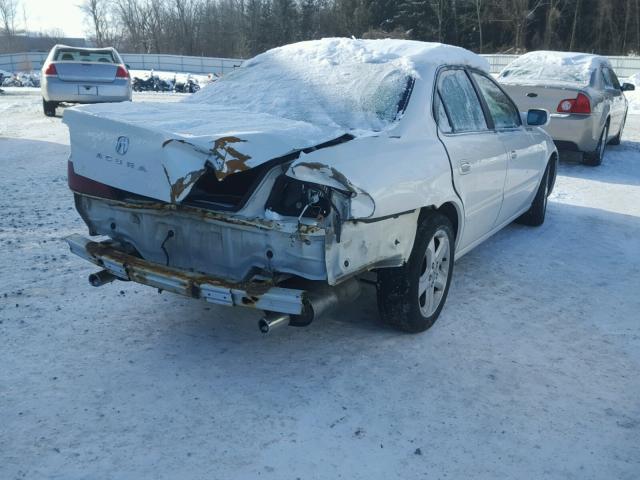 19UUA56873A015586 - 2003 ACURA 3.2TL TYPE WHITE photo 4