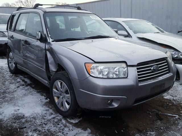 JF1SG63678H719336 - 2008 SUBARU FORESTER 2 SILVER photo 1