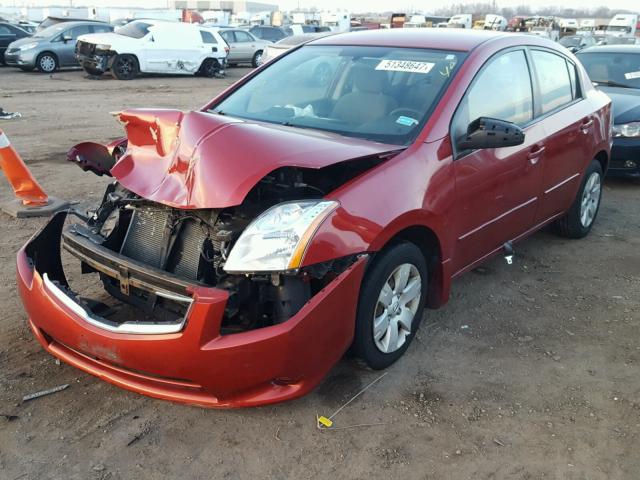 3N1AB6AP4CL671940 - 2012 NISSAN SENTRA 2.0 RED photo 2