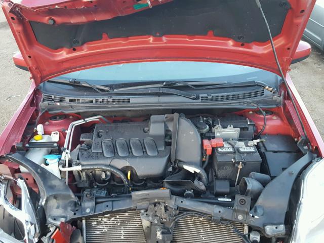 3N1AB6AP4CL671940 - 2012 NISSAN SENTRA 2.0 RED photo 7