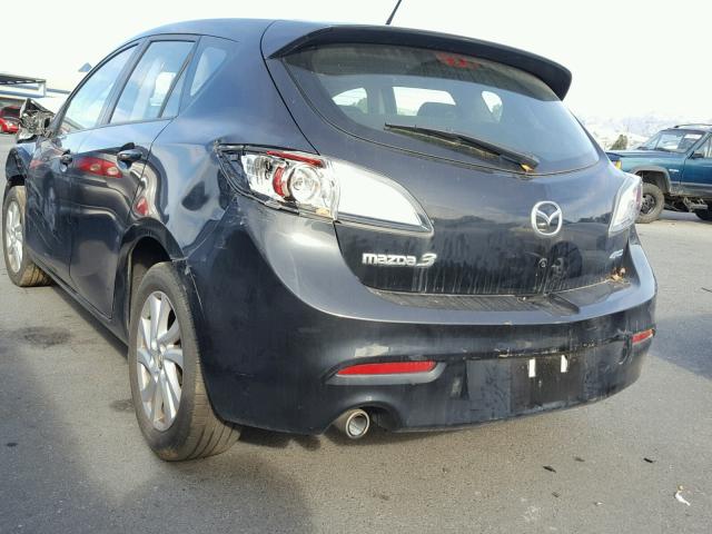 JM1BL1MP2D1812039 - 2013 MAZDA 3 I BLACK photo 3