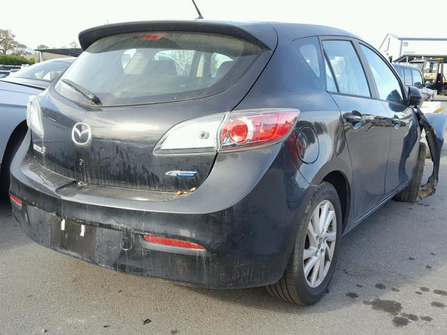 JM1BL1MP2D1812039 - 2013 MAZDA 3 I BLACK photo 4