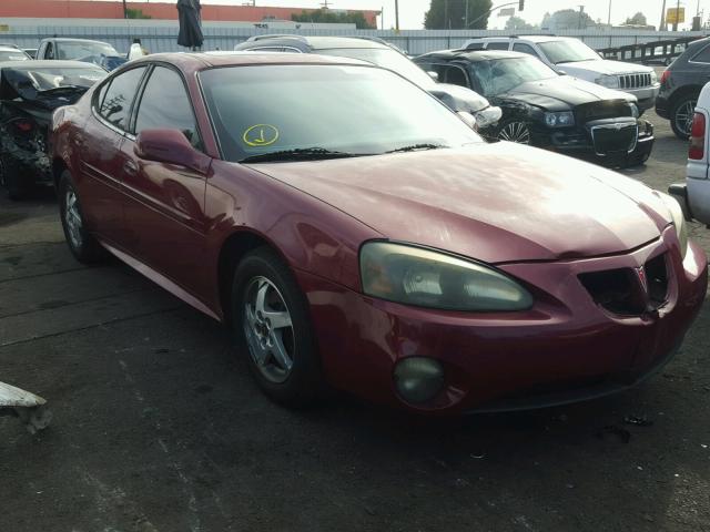 2G2WS522041134215 - 2004 PONTIAC GRAND PRIX BURGUNDY photo 1