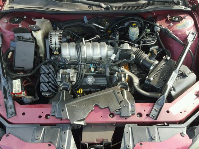 2G2WS522041134215 - 2004 PONTIAC GRAND PRIX BURGUNDY photo 7