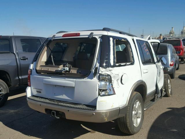 1FMZU74K43ZB55825 - 2003 FORD EXPLORER E WHITE photo 4