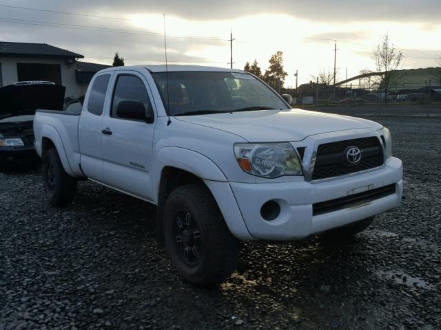 5TFUX4EN7BX008227 - 2011 TOYOTA TACOMA ACC WHITE photo 1