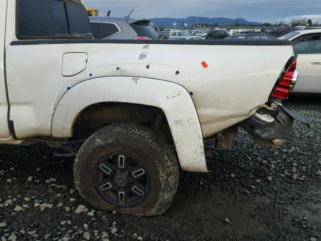 5TFUX4EN7BX008227 - 2011 TOYOTA TACOMA ACC WHITE photo 9