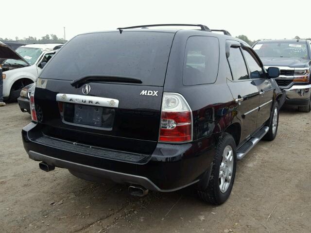 2HNYD18626H547615 - 2006 ACURA MDX TOURIN BLACK photo 4