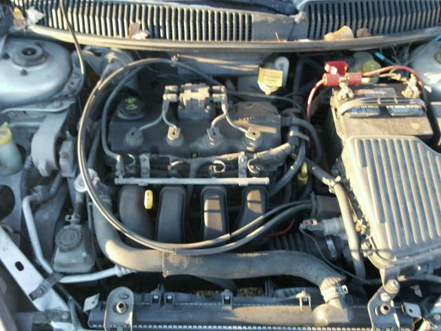 1B3ES56C25D226332 - 2005 DODGE NEON SXT SILVER photo 7