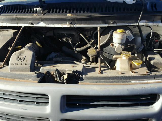 2B7HB11X4YK125625 - 2000 DODGE RAM VAN B1 WHITE photo 7