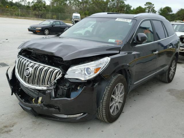 5GAKRCKD1DJ262031 - 2013 BUICK ENCLAVE BROWN photo 2