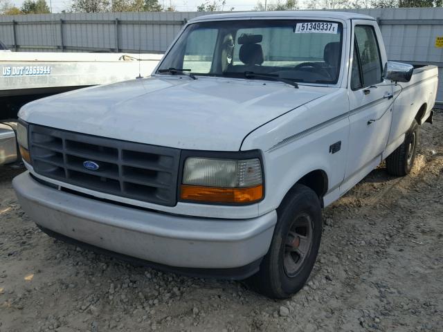 1FTEF15Y5PLA33125 - 1993 FORD F150 WHITE photo 2