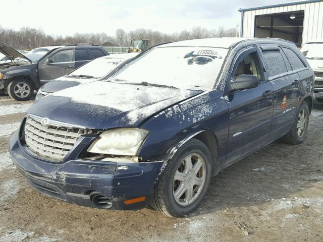 2C4GF48425R394402 - 2005 CHRYSLER PACIFICA BLUE photo 2