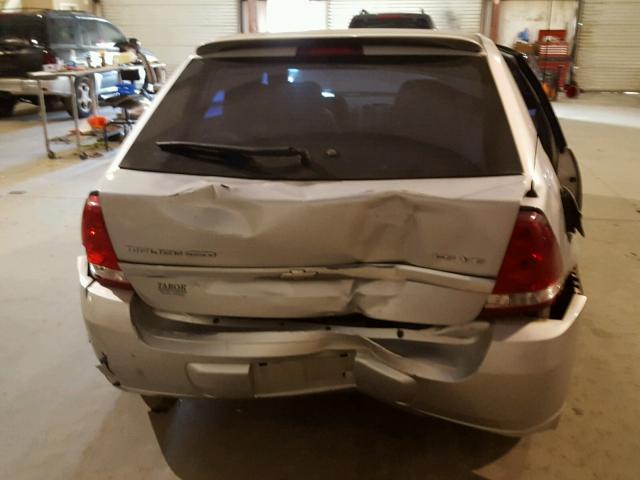 1G1ZT62875F188548 - 2005 CHEVROLET MALIBU MAX SILVER photo 10
