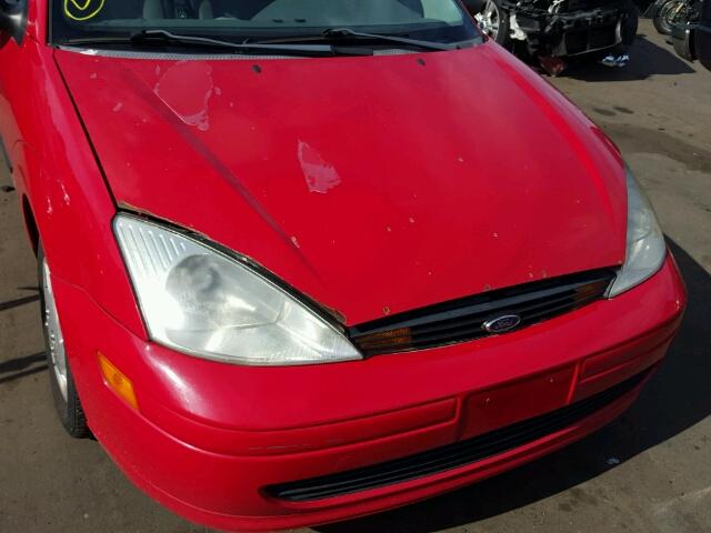 1FAFP33P82W278604 - 2002 FORD FOCUS LX RED photo 9