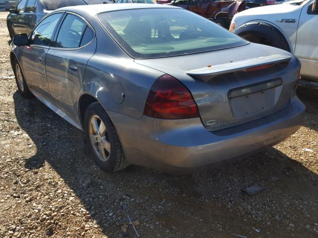 2G2WP552971206997 - 2007 PONTIAC GRAND PRIX Մոխրագույն լուսանկար 3